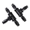 5Pcs 3/8" 1/4" Hose Barb Connector Irrigation Fitting Drip Irrigation Barb Coupling 8/11mm 4/7mm Tubing Joint Water Tank Adapter