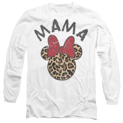 Unisex-T-Shirt „Mama Minnie Mouse“ mit Leopardenmuster für den Muttertag, für Erwachsene