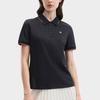 Fila Heritage Series Einfarbig Atmungsaktiv Lässiges Strick-Poloshirt Damenoberteile Legendary-Blue F11W421106F-NV