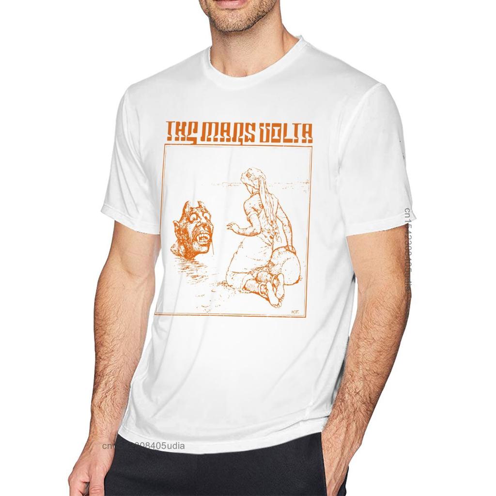 King Crimson Tshirts The Mars Volta T Shirt Man Cute Tee Shirt Graphic Cotton Short Sleeve Fashion Tshirt Camisas