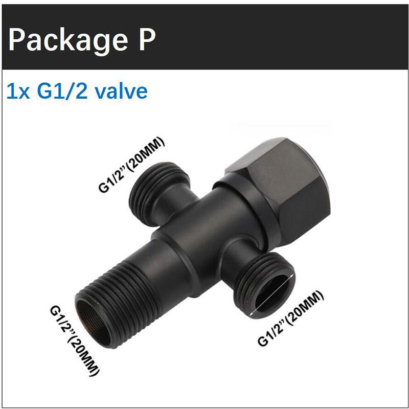 Schwarzer Handheld ABS Edelstahl Toilettenwasserspray Wasserhahn Bidet Sprüher Reiniger Duschkopf WC Dusche Badezimmerzubehör 5 Typen