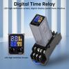 DC12V DC24V AC220V Small Adjustable Digital Display Time Relay H3Y-4 Cycle Time Control Delay Device