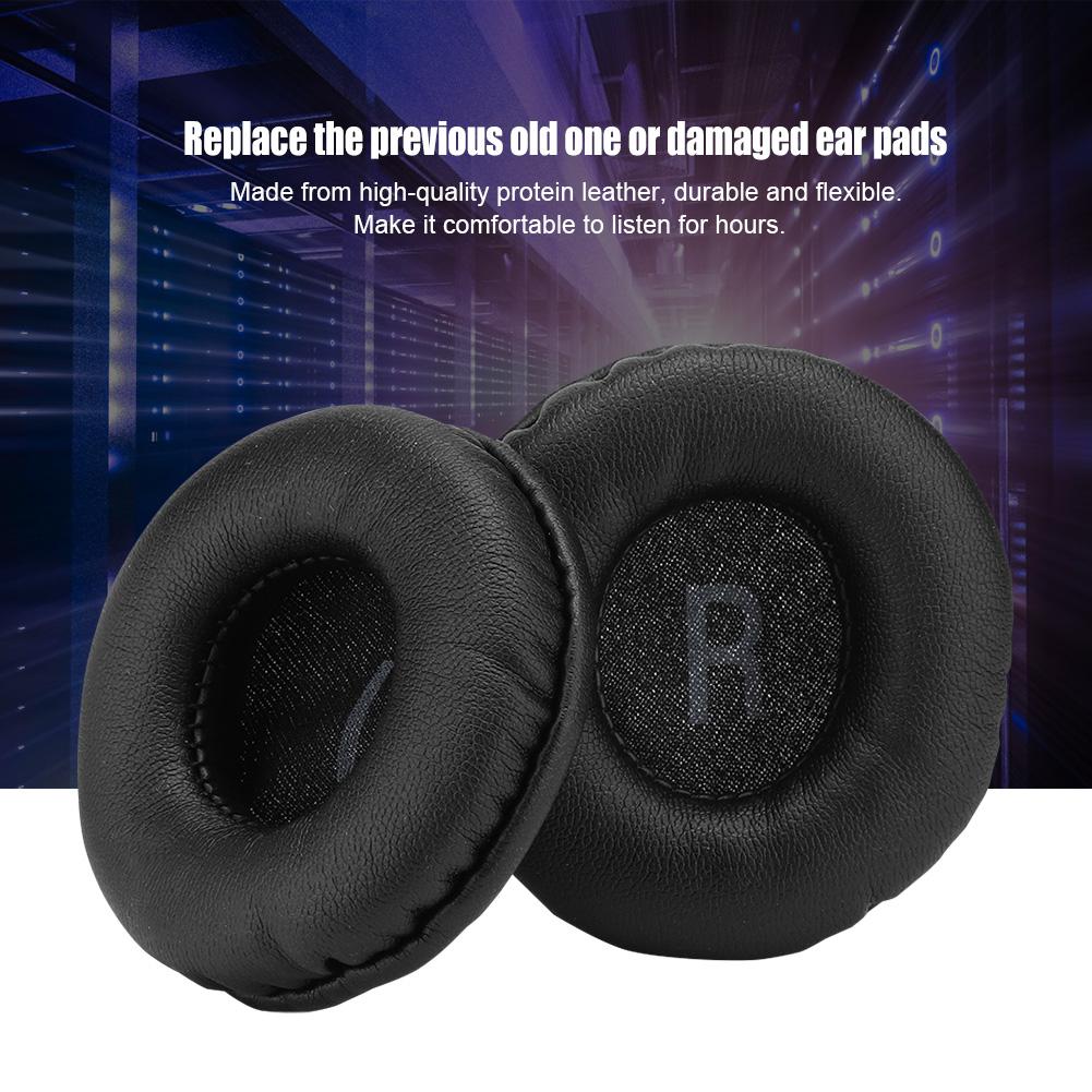2PCS Universal Replacement 65MM Ear Pads Soft Foam Cushion Headset Cover Case