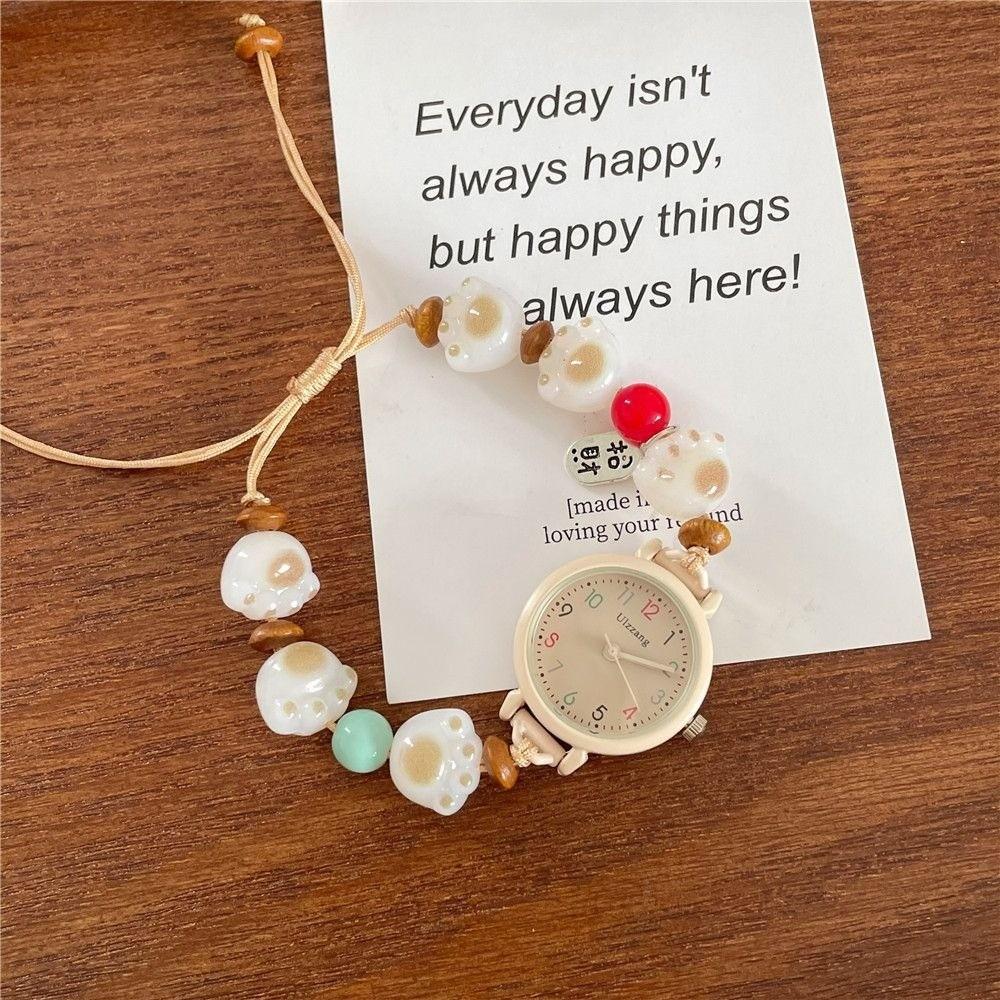 Cat's Paw Bracelet Watch Adjustable Quartz Watch New Chain Watch  Women Girls