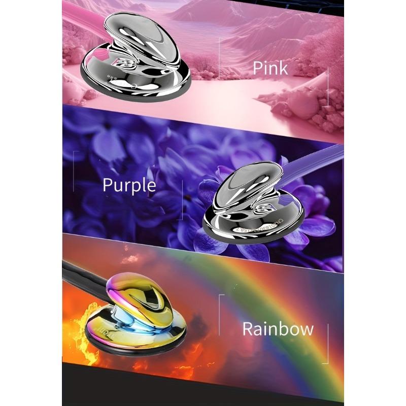 Klassisches einseitiges Stethoskop Kardiologisches Stethoskop für Krankenschwestern, Ärzte, Rettungssanitäter-Studenten, Kinder, für medizinischen und Heimgebrauch