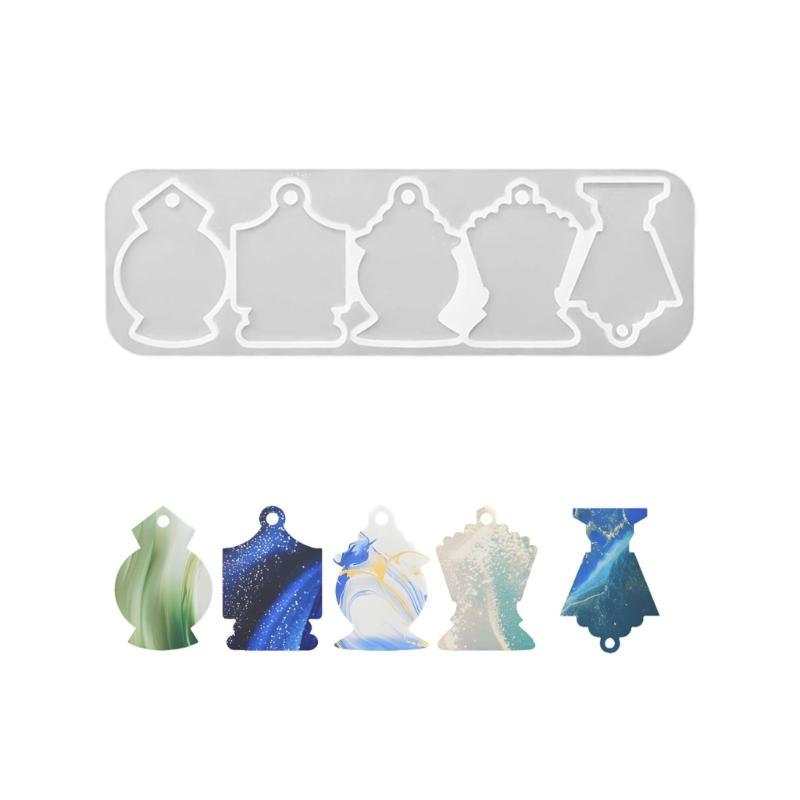 Silicone Pendant Mold Earrings Moulds Egyptian Theme Silicone Pendant Moulds Handmade Jewelry Making Accessories