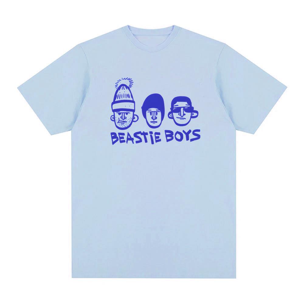 Beastie Boys logo T-Shirt 2026 Summer Comfortable Harajuku Tee High Quality Graphic Printing TEE 100%cotton Casual Round Neck