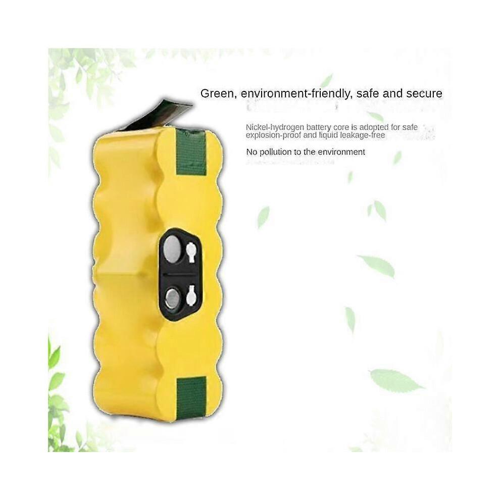 14.4V 6000MAh Robot Vacuum Cleaner Battery for 500 600 700 800 900 Series 620 650 770 780 580 Batte