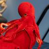 New 40/75CM Red Simulation Octopus Toys Marine Organism Soft Dolls Soft Fabric Throw Pillow Cartoon Decor for Girls Boys Gifts