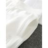 Casual plus Velvet White Spring and Autumn Sports Pants
