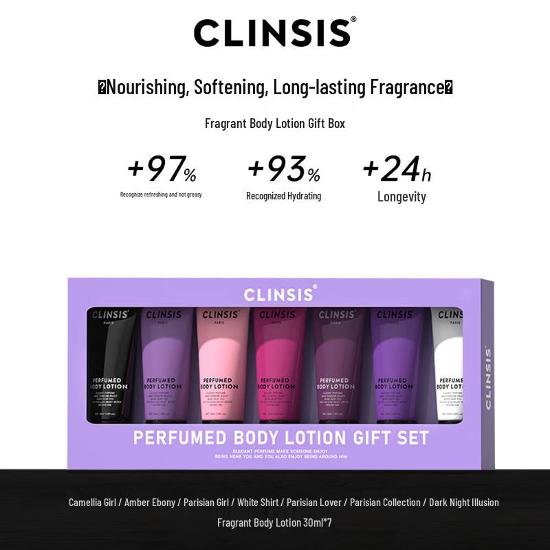 CLINSIS Sin & Rose Scented Body Lotion Gift Set