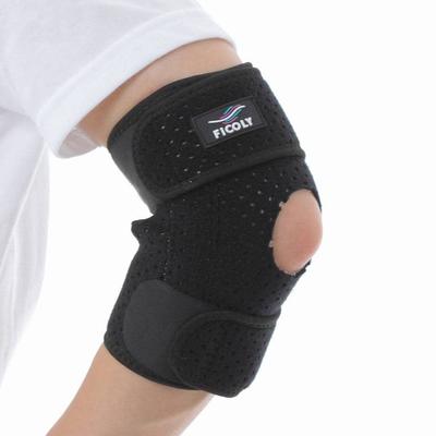 FiCOLY Elbow for Muscle One Size Fits Ambidextrous Support, FE-2, Training, Tennis, Golf, All,