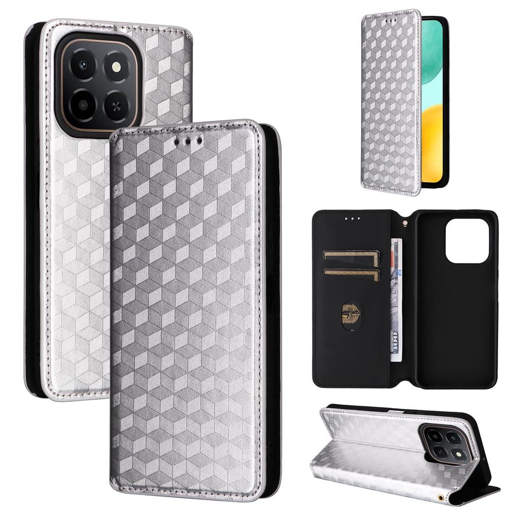 Flip Cover für Honor X6C 4G PU-Leder Ganzkörperschutz [RFID-Blockierung] Handyhüllen Wallet Cover