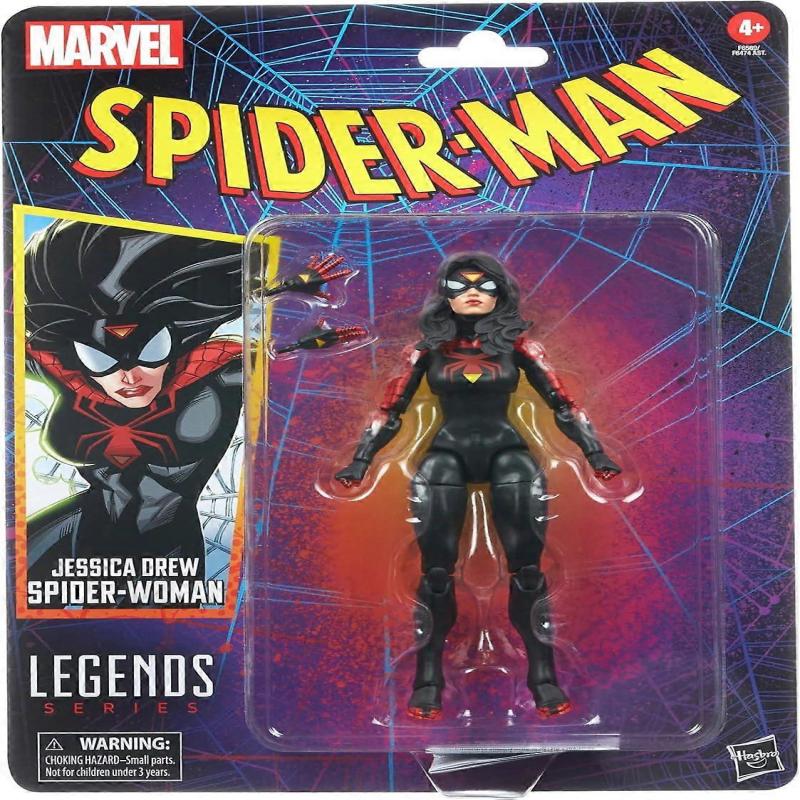 Marvel Legends Series - Spider-Man - Jessica Drew Spider-Woman Kids Toy