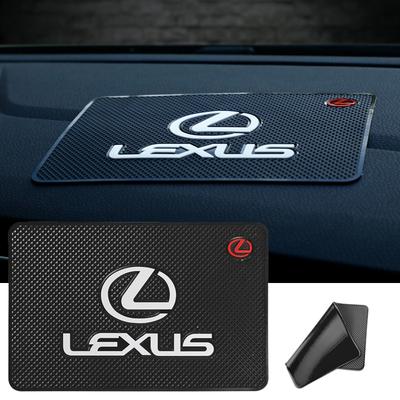 Tapete Antiderrapante para Painel de Carro em PVC Almofada de Silicone Para F SPORT GS IS LS LX CT LC RC GX460 Ct200h LBX NX RX 350h 450h ES UX 300e