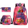 2022 Independent Station Starry Sky 3-piece set ONE PIECE backpack shoulder bag pencil case