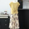 Datang Furen Women's Retro Paisley Summer Two-Piece Set