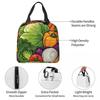 Fresh Vegetable Pattern Insulated Lunch Bag for Kids School Cooler Thermal Food Box Tote Portable Lunch Boxes Container