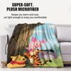 Winnie the Pooh Tigger Piglet & Eeyore Hide-and-Seek Print Blanket Soft Multifunctional Decortive Universal Throw Blankets Gift