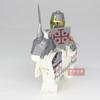 Middle Ages hospital  Crusaders Knights templar cavalry of the holy sepulchre Building Block Dragon knight Toys For