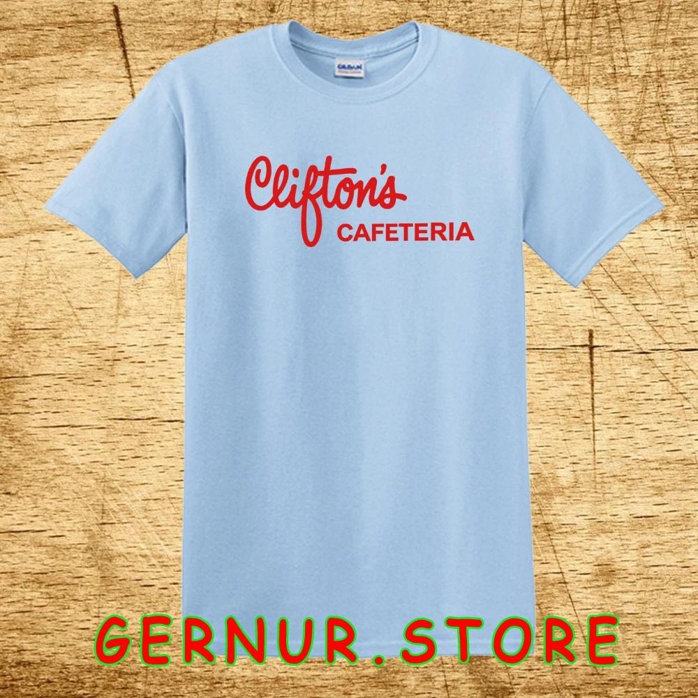 Clifton s Cafeteria Light Blue Size S-5XL XXL