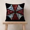 Game R-Resident E-Evil U-Umbrella Pillowcase Toon Gift Cushion Cover Bedroom Home Sofa Chair Seat Decor Pillow Case