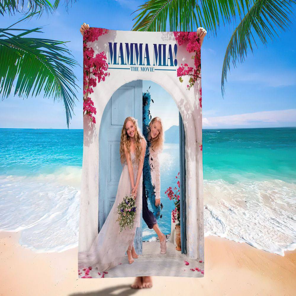 M-Mamma Mia TV Microfiber Beach Towel Absorbent Quick Dry Soft Yoga Swimming Resort Mountain Climbing Towel