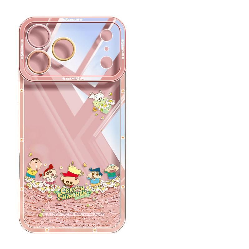Handstand New New Application Apple 17 Mobile Phone Case Iphone16promax Cartoon 15plus14 All-inclusive Anti-drop 13
