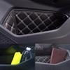 For Volkswagen VW ID.4 Crozz X -2025 Car Door Storage Box Protector Pads Cover Leather Slot Organizer Pockets Accessories