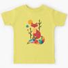 Rainbow Fox Kids T-Shirt
