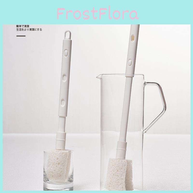 Pp Wood And Pulp Sponge Cup Brush For Home And Cleaning Kitchen