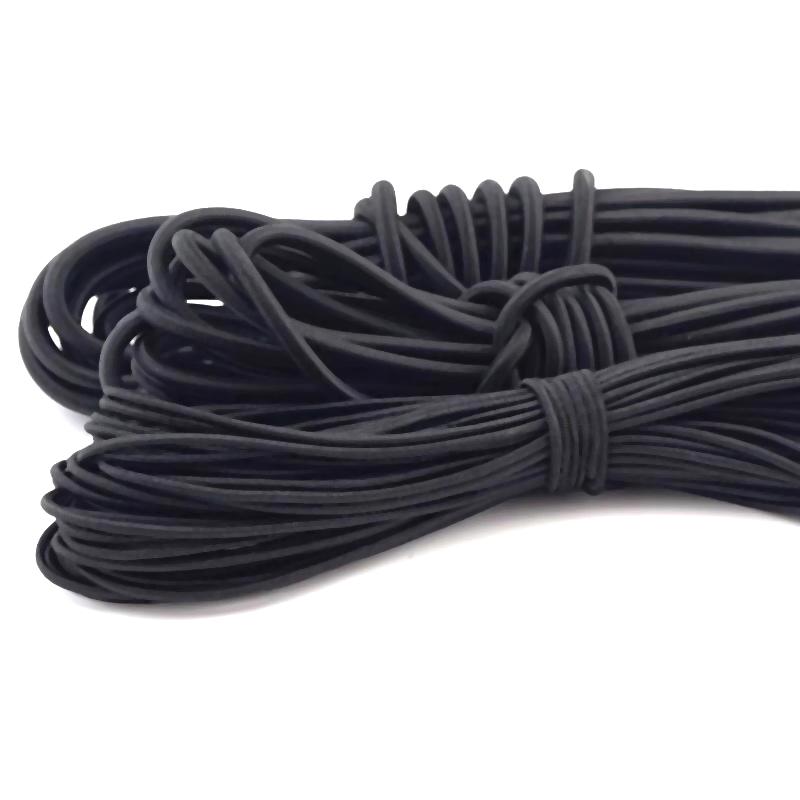 Tennis Training Aids Base Elastic Rope Tennis Fitness Ball Rubber Band Line High Elastic Rope Swing Ball Spare Line Black