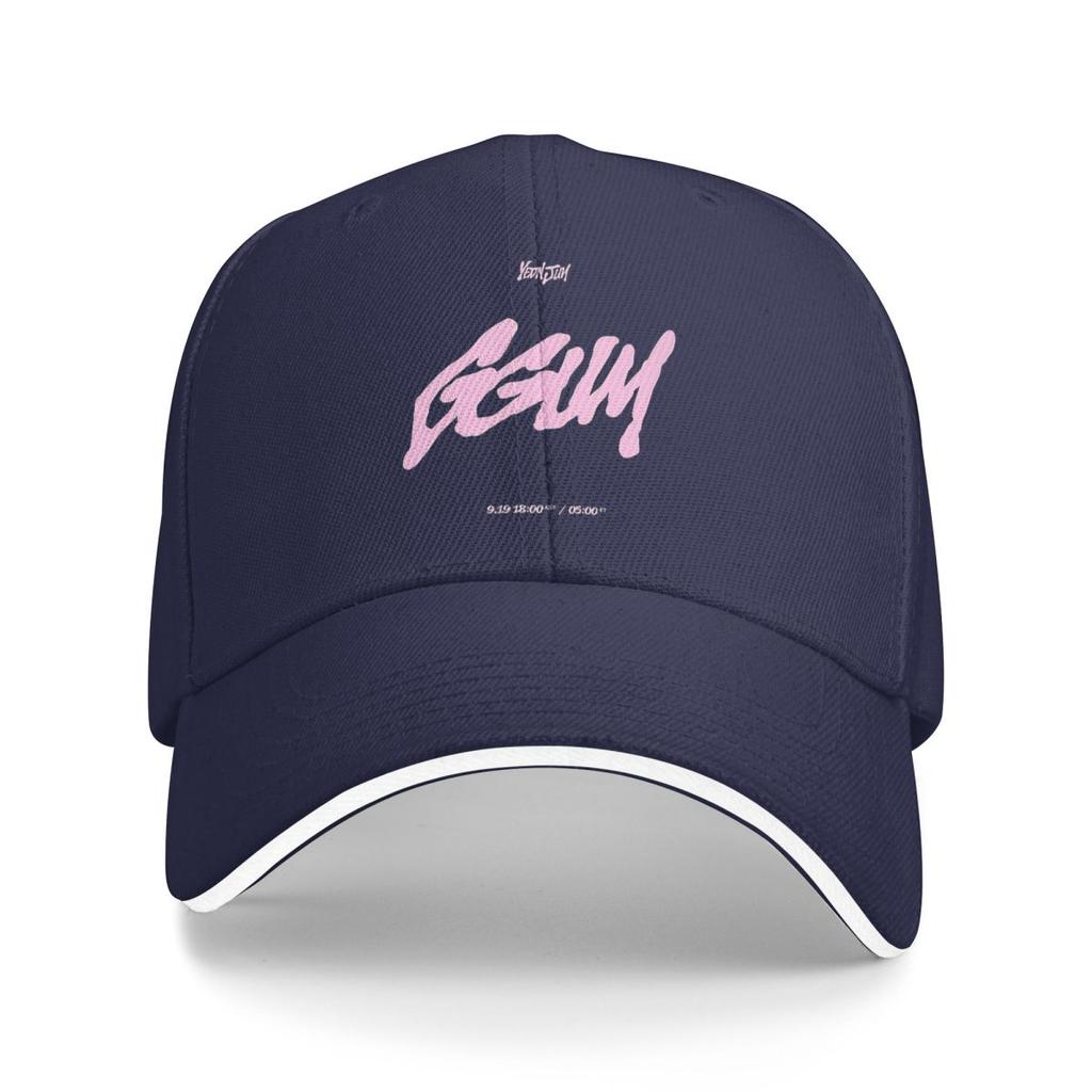 Ggum Yeonjun Logo Baseball Caps Snapback Baseball Hats Breathable Casual Casquette Outdoor for Men And Women