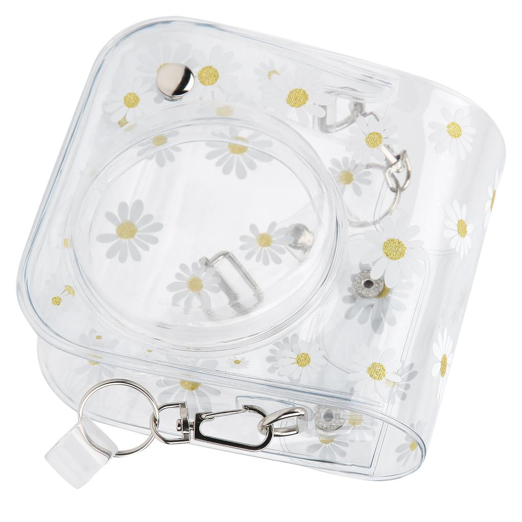 Transparent Small Camera Bag PVC Case with Shoulder Strap for Fujifilm Instax Mini 11 9 8