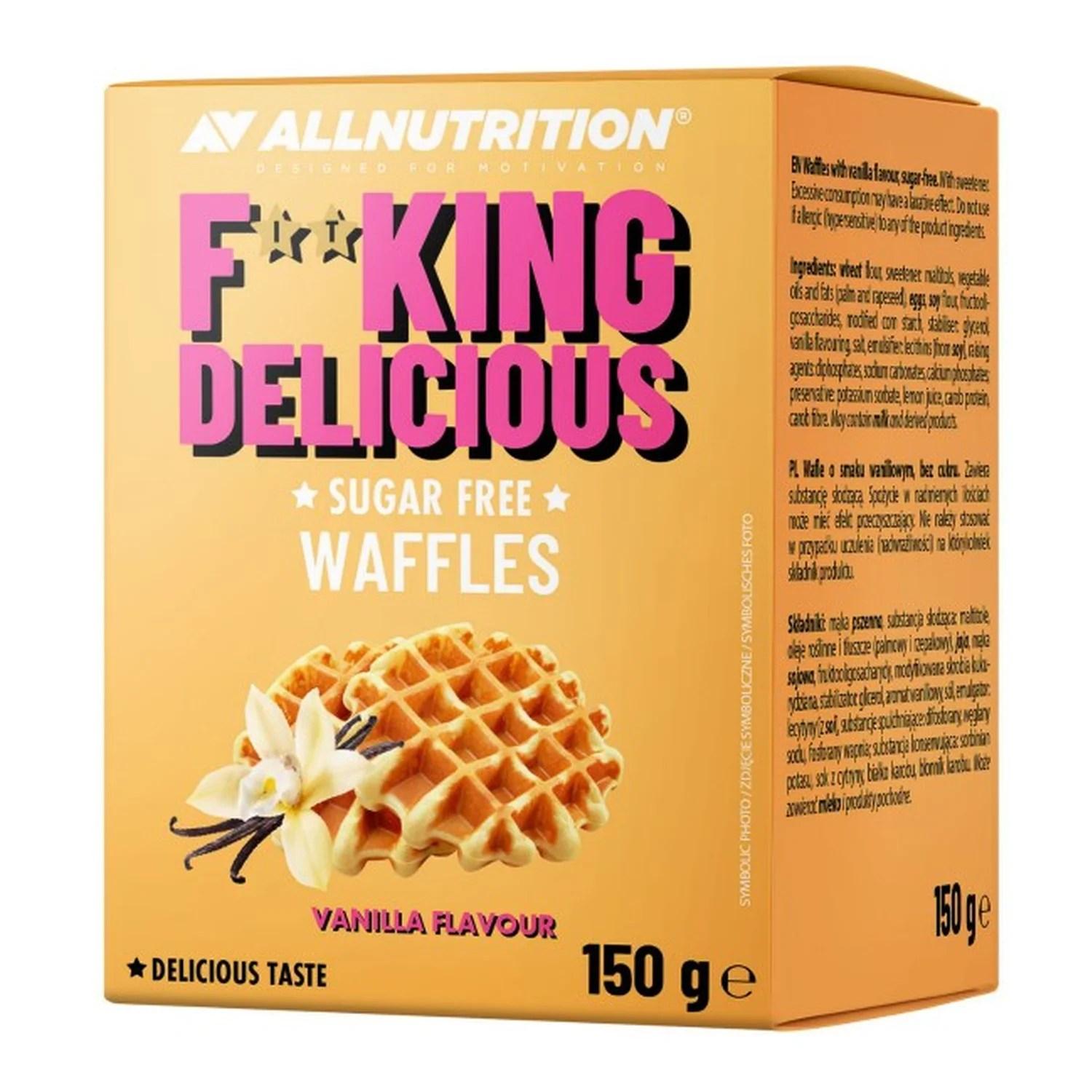 Cheap Stuff 4 All Light Fitking Delicious Waffles, Vanilla Flavour - 150 Grams