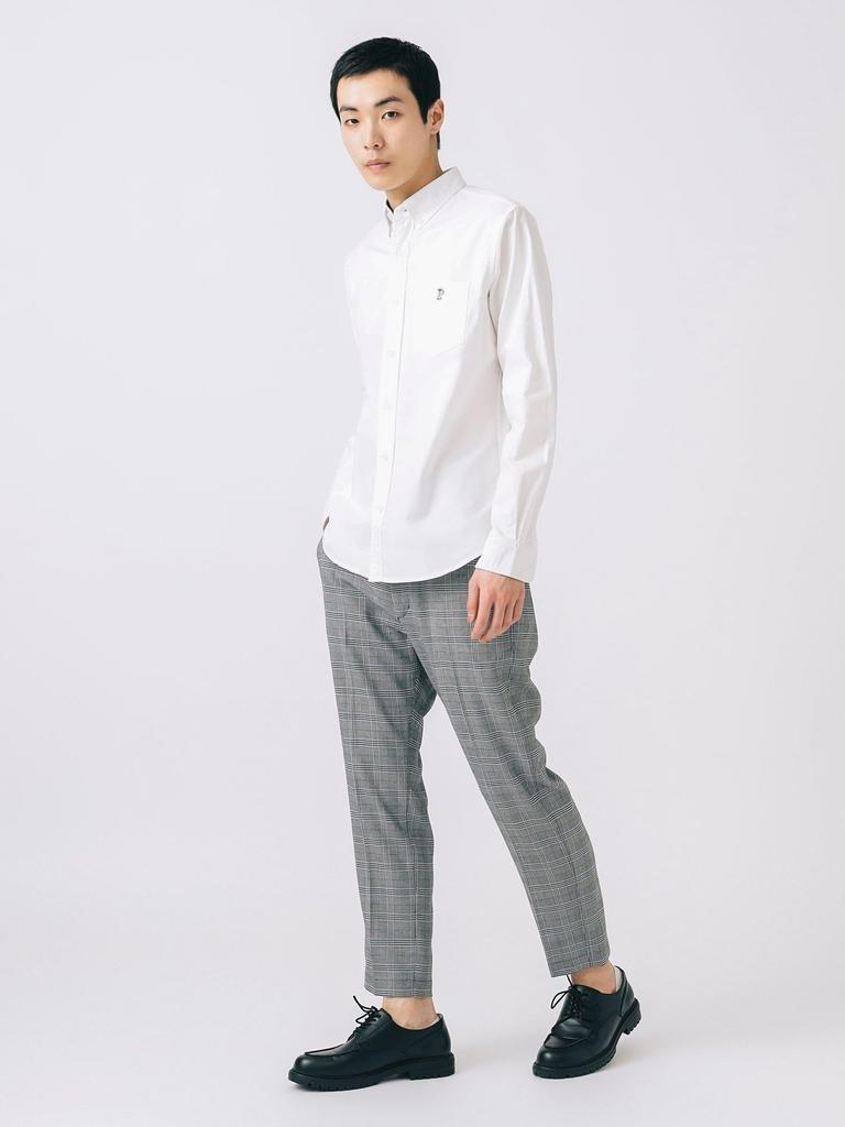 Beams Heart Men's Ankle Slacks, Check M