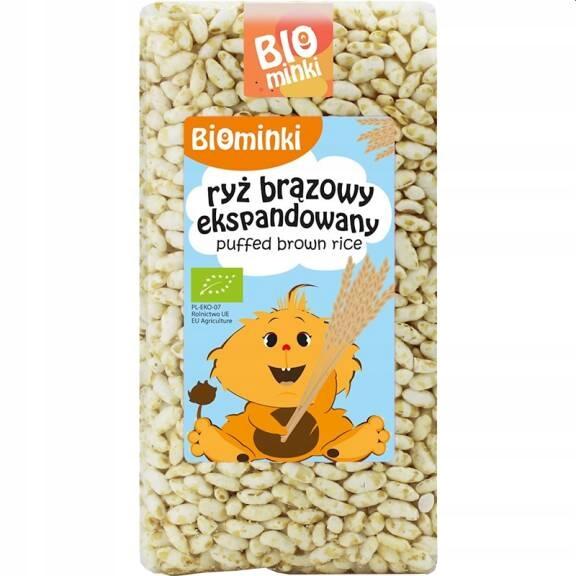 Bio aufgepuffter brauner Reis Biominki 0,075 kg
