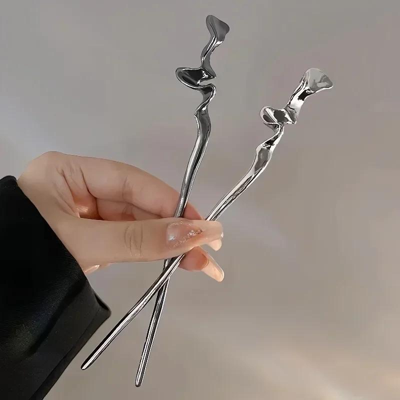 Chinese Style Hair Sticks Vintage Chopstick Hairpins Women Hair Clip Pin Headwear Wedding Headdress Jewelry Accessories New