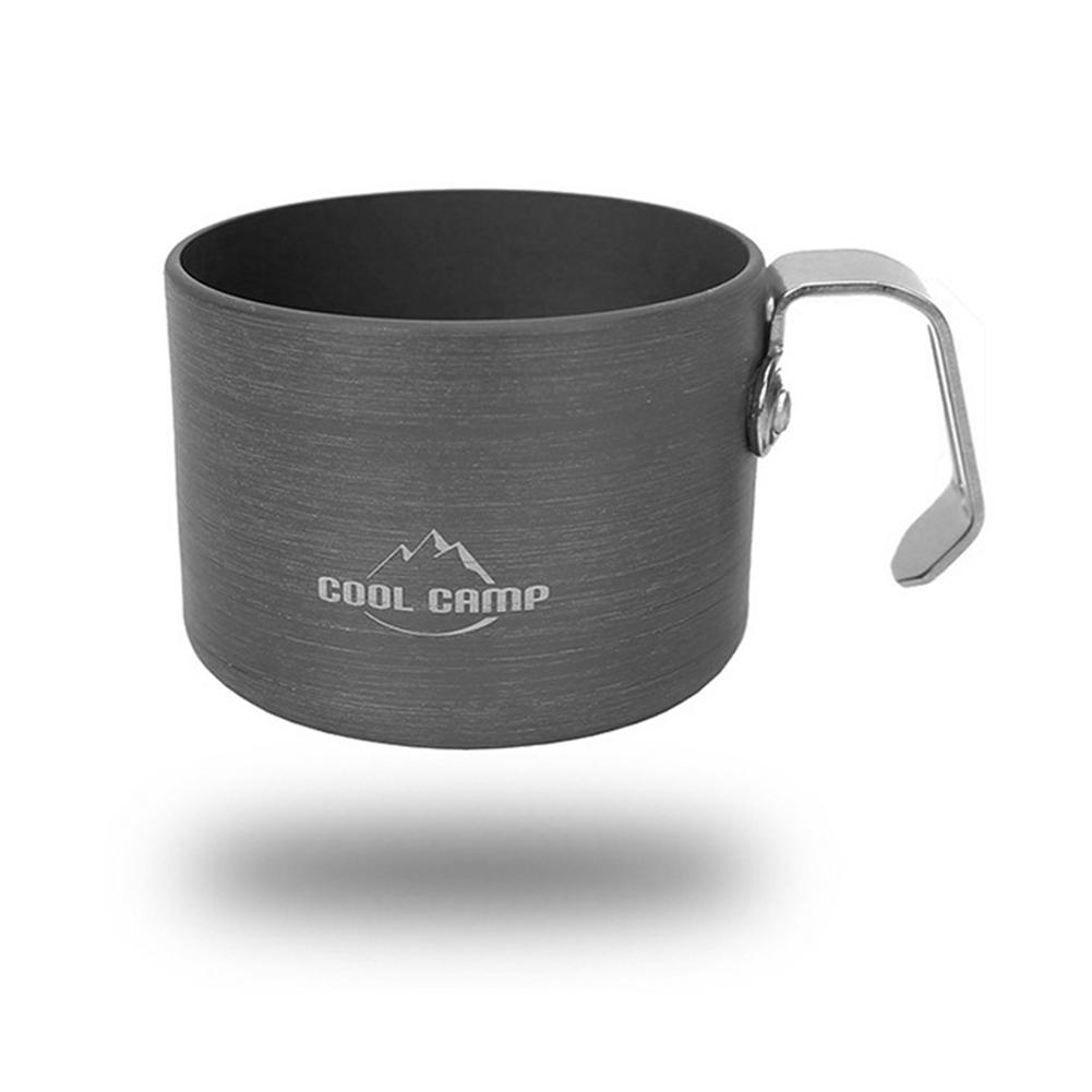 COOLCAMP Utendørs lettvekts aluminiumskopp Camping Vannkopp Camping Kaffekopp Piknik Grill