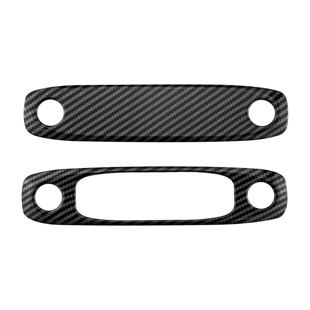2Pcs Car Roof Reading Light Lamp Cover Trim Sticker for Tesla Model3 Modely Model 3 Model Y 2017 - 2021 Interior Accessories