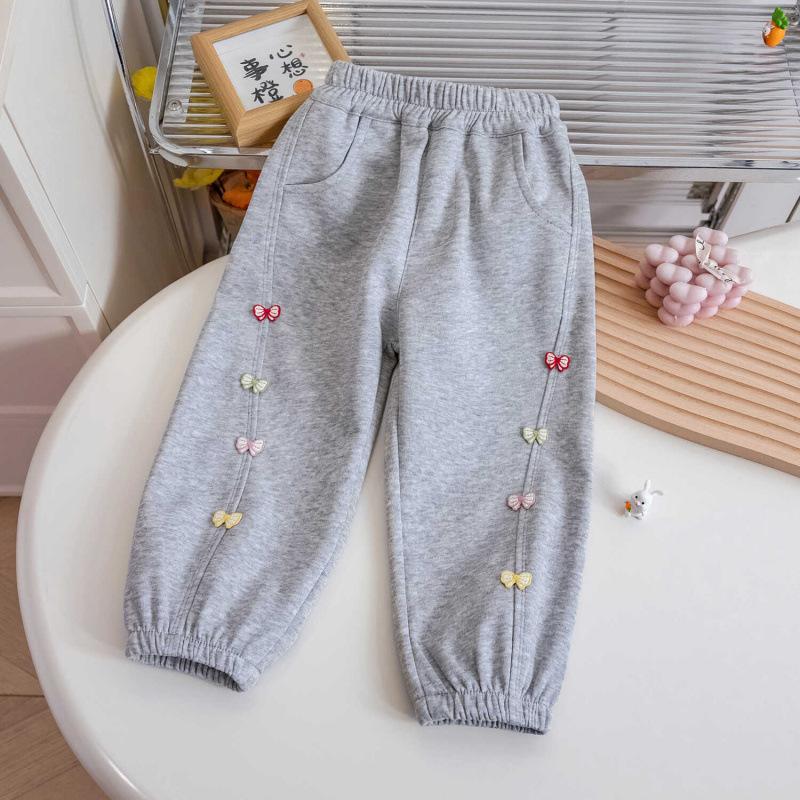 Girls Korean Casual Sweatpants for Spring Autumn Wear