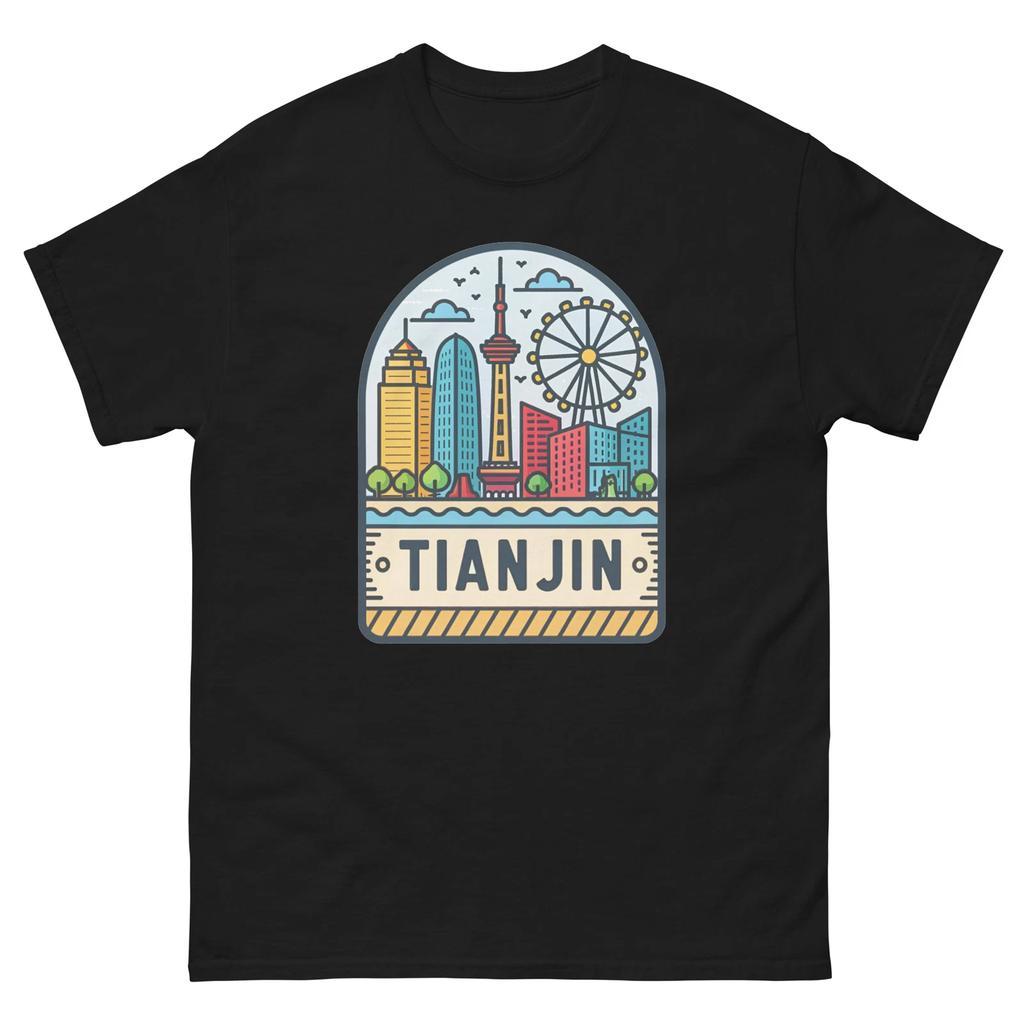 Tianjin World Travel Urban Area City T-Shirt