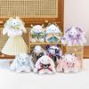 Flora Rabbit Pendant Plush Toy Cute Rabbit Doll Keychain Rag Doll Girl Gift