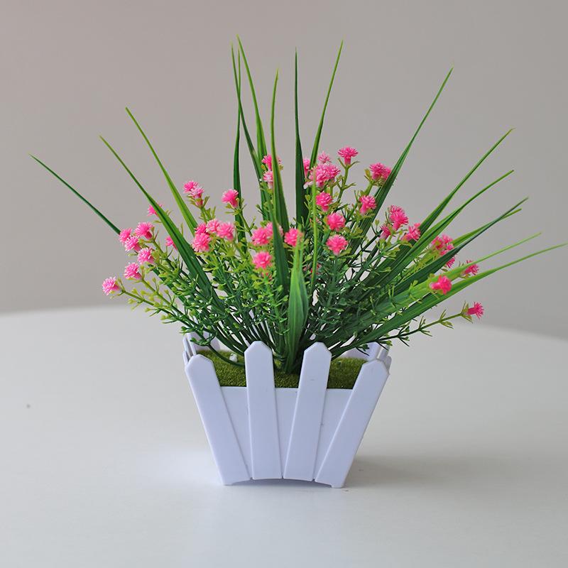 Eucalyptus Bonsai Artificial Green Plant for Home Decoration