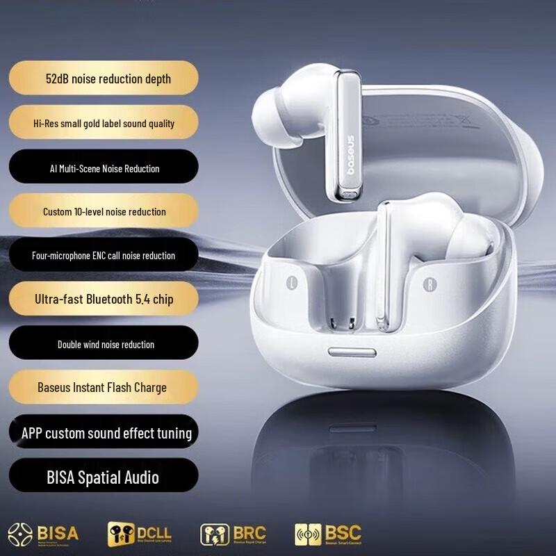 Baseus M2s Pro Active Noise Cancelling Bluetooth Earbuds