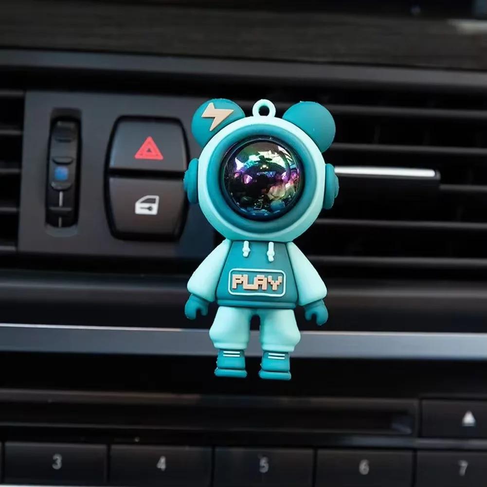 Cartoon Astronaut-shaped Car Aromatherapy, Air Vent Clip, Aromatherapy, Car Interior Decorative Accessories