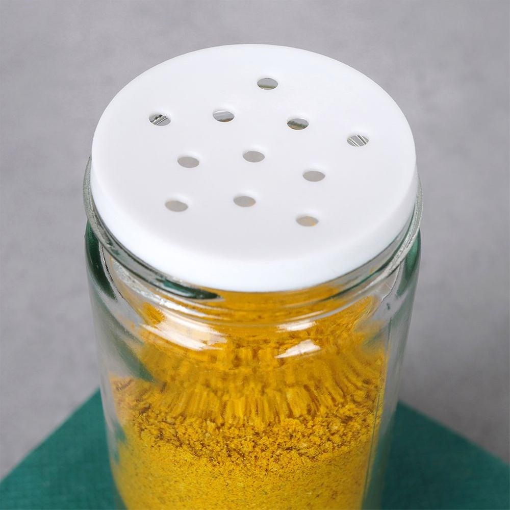 Spice container with strainer, glass, 80 ml
