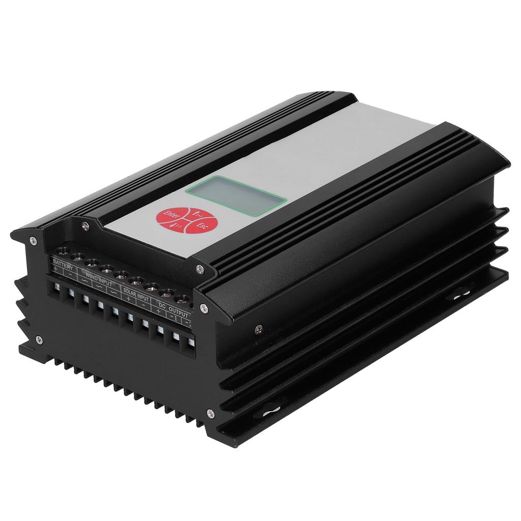 Wind and Solar Energy Hybrid Controller with LCD Display Screen DC 48V 600W 300W