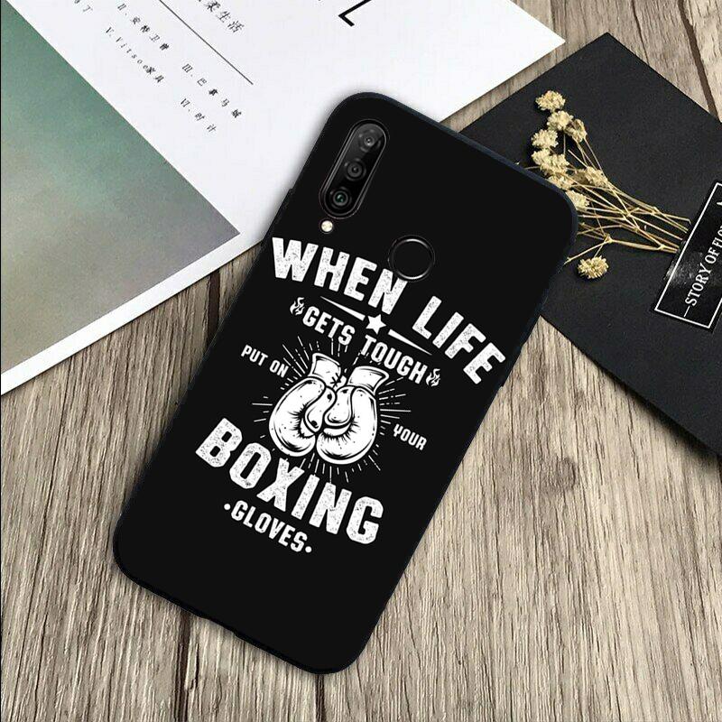 Boxing Gloves For Huawei Nova 12s 12i 11i 7i 8i Y73 Y70 Y90 Y60 Y72 Y61 Y91 9 10 SE P30 Pro P40 Lite Case
