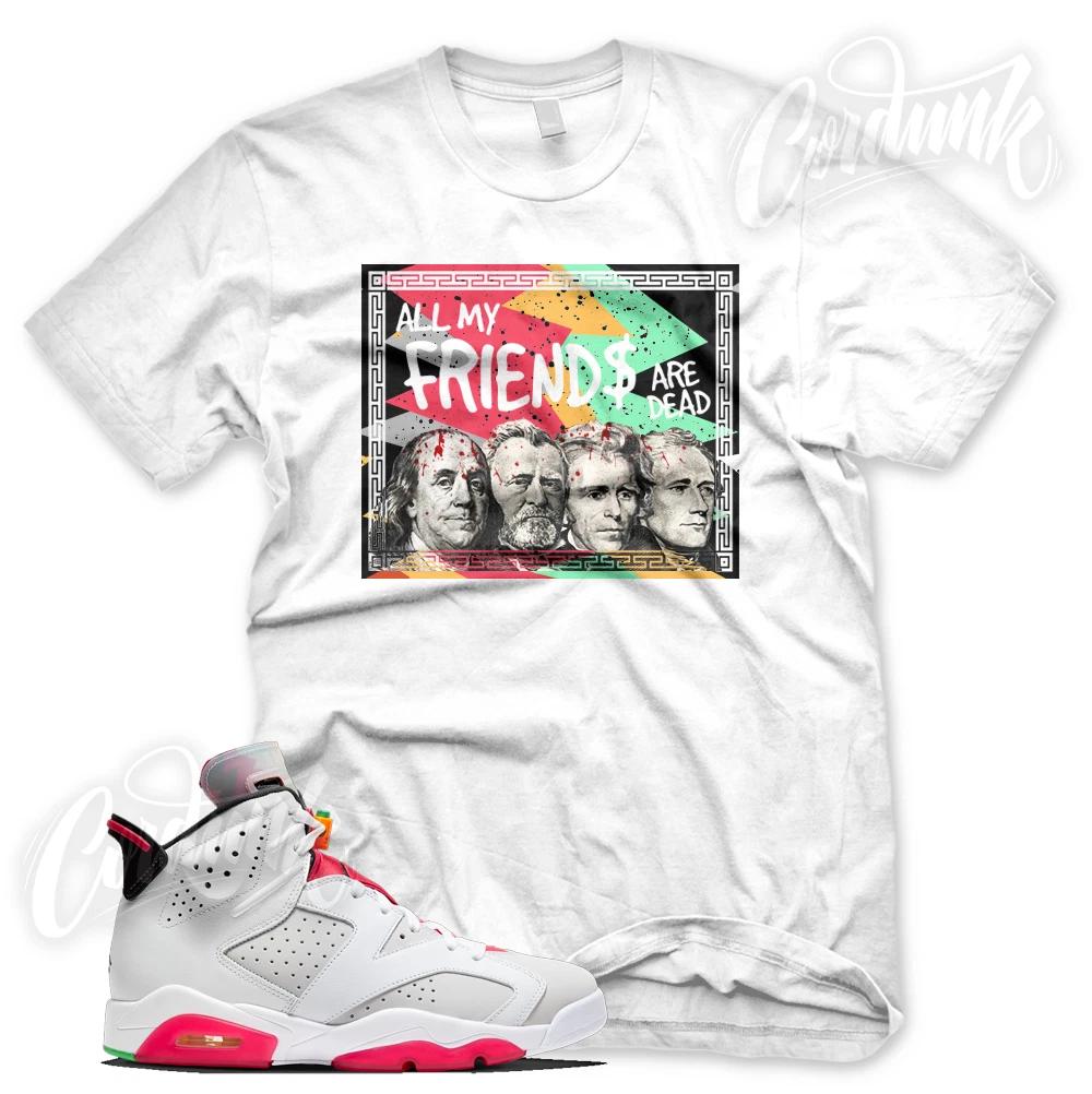 New DEAD FRIENDS Sneaker T Shirt for J1 6  HARE  VI 2020 L